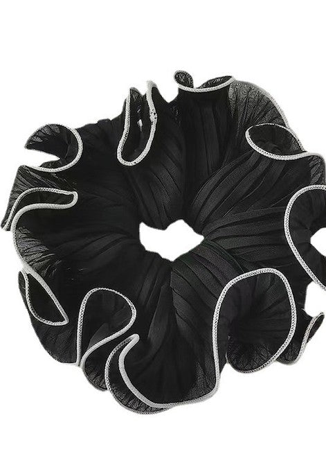 Wrinkle chiffon scrunchies