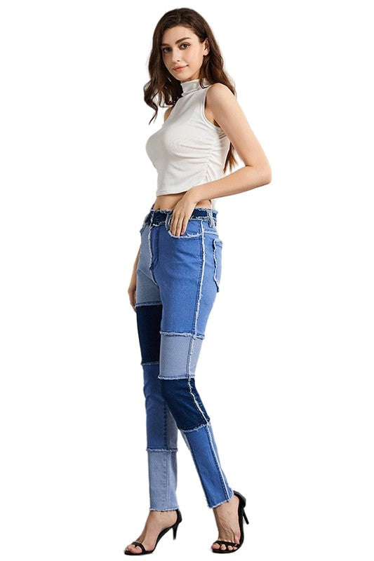 WOMEN FASHION SKINNY DENIM JEANS