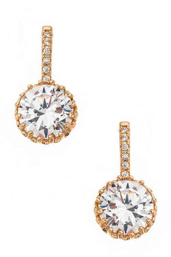 Cubic Zirconia Post Earrings